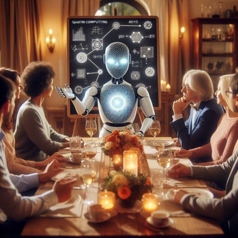 Laughing at Qubits – How Quantum Computing Meets AI