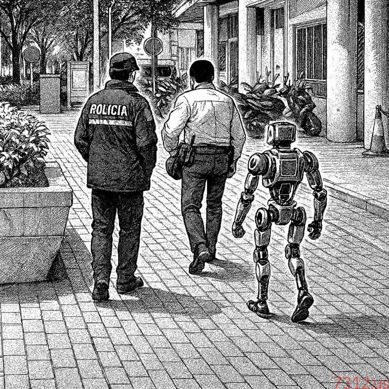 Police Give Robot an Escort and We Have Questions