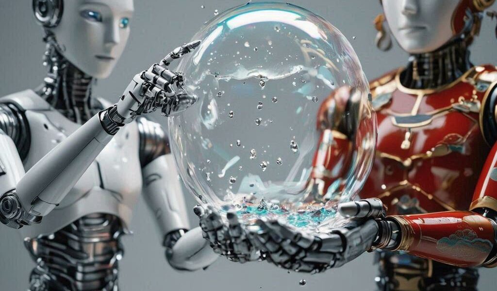 bursting Chinese ai bubble